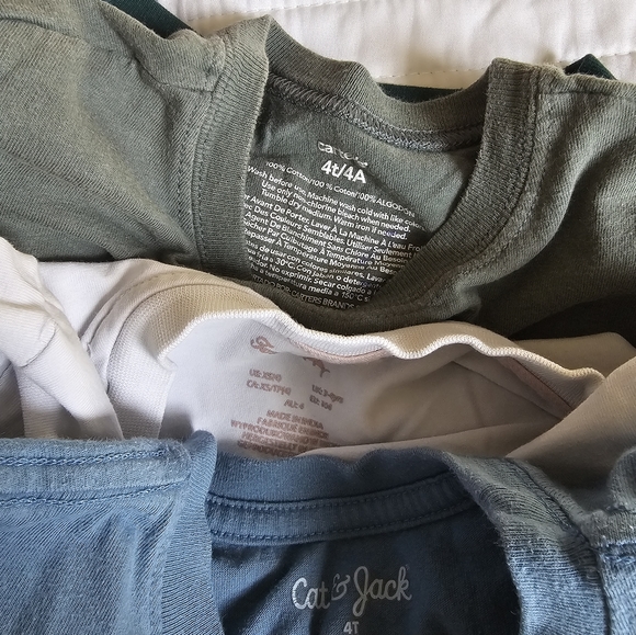 Bundle Of 12 Long Sleeved Shirts. All Size 4t - Picture 2 of 9